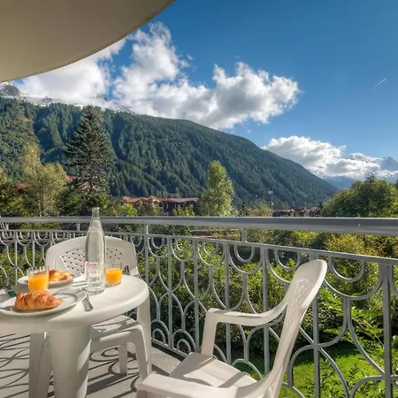 Le Cristal Gm18 Mountain View, Pool & Parking - Happy Rentals Apartman Chamonix
